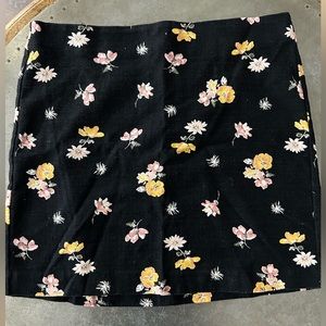 Loft Floral Print Skirt / NWOT